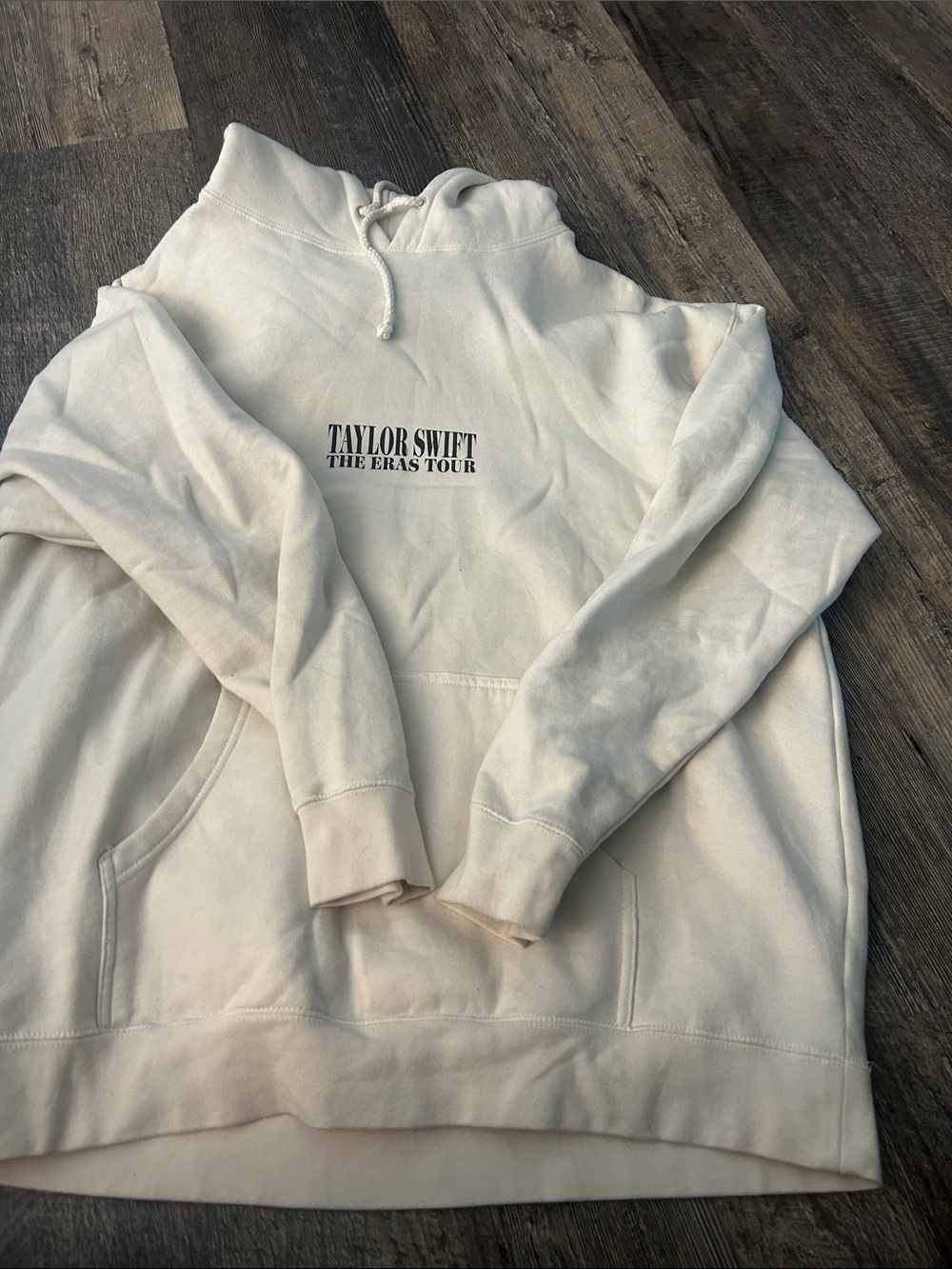 Taylor Swift Cream 'The Eras Tour” Hoodie